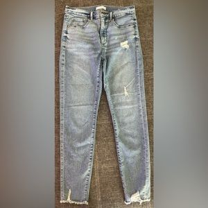 Loft Skinny Jeans Size 6 Light Wash